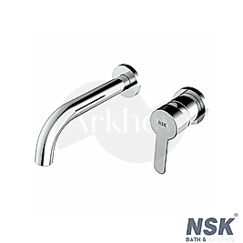 NSK Legna Plus Ankastre Lavabo Bataryası - Krom / İç Set Sıva Altı Grubu Dahil N2190902
