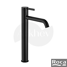 Roca Ona Yüksek Çanak Lavabo Bataryası - PVD Parlak Siyah / Cold-Start A5A349ECN0