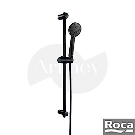 Roca Stella Sürgülü Duş Takımı - Mat Siyah / 3 Fonksiyonlu A5B2D03NB0