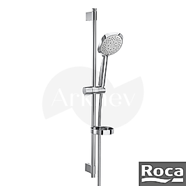 Roca Sensum Square Sürgülü El Duşu Seti - Krom / 4 Fonksiyonlu A5B1408C00