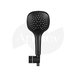 NSK Calma Square 3 Fonksiyonlu Mafsallı El Duş Takımı - Mat Siyah N2841729