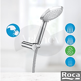 Roca Sensum Square El Duşu Seti - Krom / 4 Fonksiyonlu A5B1308C00