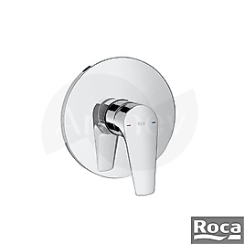 Roca Atlas Ankastre Sıcak-Soğuk Stop Valf / Taharet Musluğu / Duş Bataryası - Krom / Sıva Altı İç Set Dahil A5A2290C00