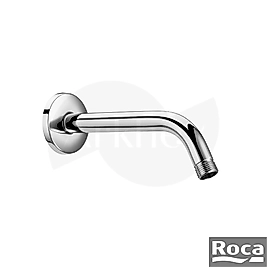 Roca  Duvardan Tepe Duşu Bağlantı Borusu - Krom / Rozet Dahil / 21,5cm A5B0750C00