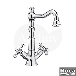 Roca Carmen Eviye / Mutfak Bataryası  - Krom / Aç-Kapa Salmastra A5A844BC00